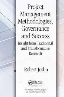 Front cover_Project Management Methodologies, Governance and Success