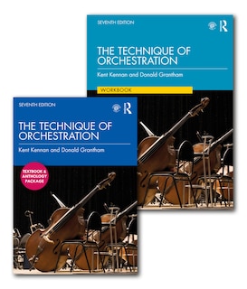 Front cover_The Technique of Orchestration - Textbook and Workbook Set