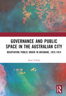 Front cover_Governance and Public Space in the Australian City