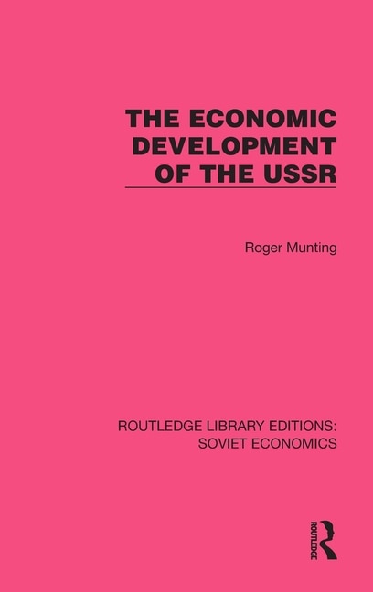 Front cover_The Economic Development of the USSR