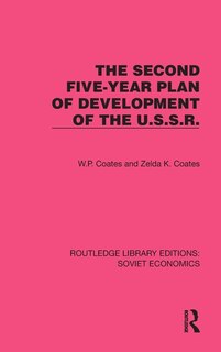 Couverture_The Second Five-Year Plan of Development of the U.S.S.R.