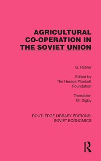 Front cover_Agricultural Co-operation in the Soviet Union