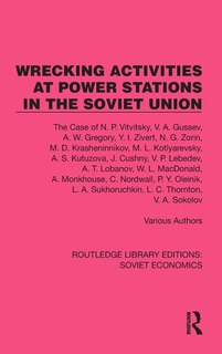 Front cover_Wrecking Activities at Power Stations in the Soviet Union