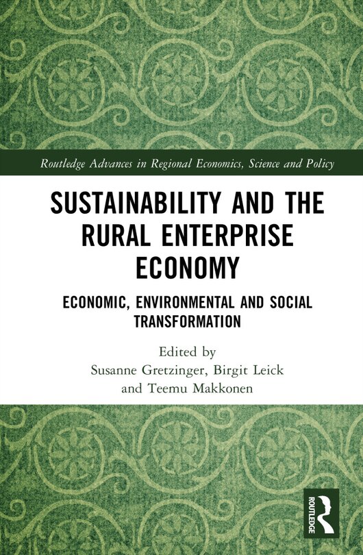 Couverture_Sustainability and the Rural Enterprise Economy