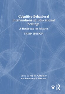 Front cover_Cognitive-Behavioral Interventions in Educational Settings