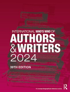 Front cover_International Who's Who of Authors and Writers 2024