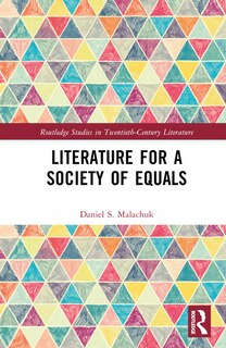 Front cover_Literature for a Society of Equals