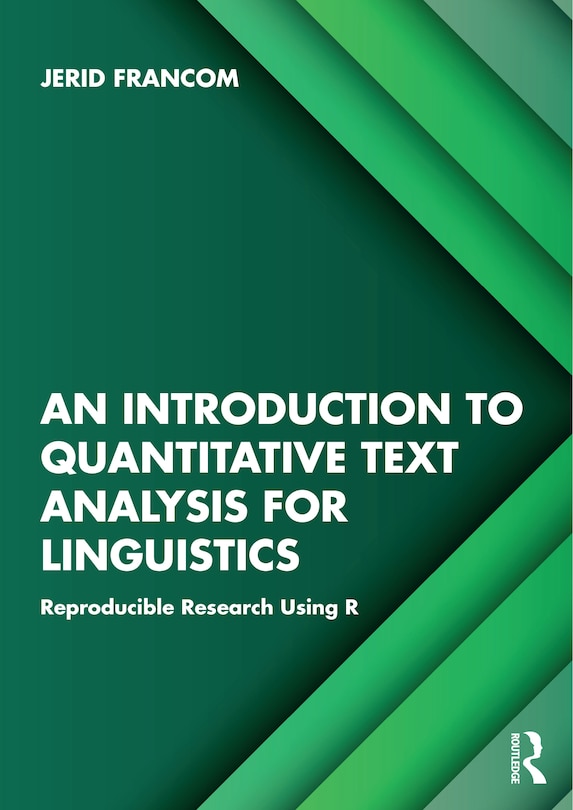 Couverture_An Introduction to Quantitative Text Analysis for Linguistics