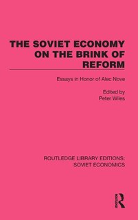 Front cover_The Soviet Economy on the Brink of Reform