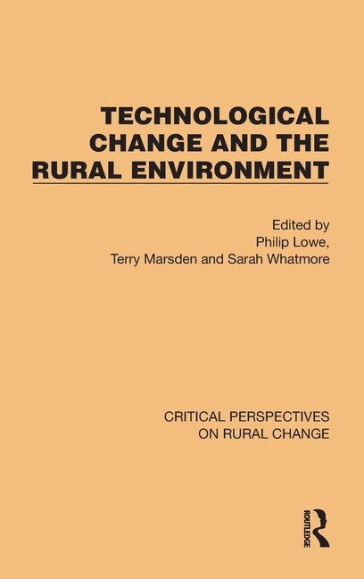 Front cover_Technological Change and the Rural Environment