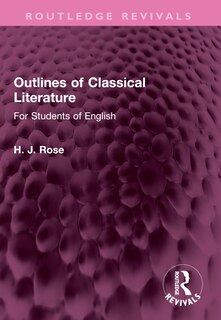 Front cover_Outlines of Classical Literature