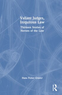 Couverture_Valiant Judges, Iniquitous Law