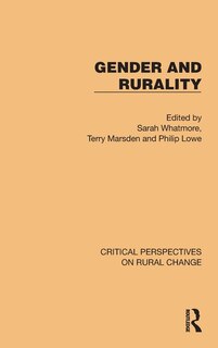 Front cover_Gender and Rurality