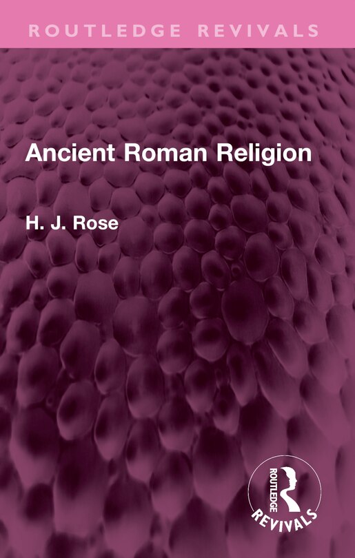 Front cover_Ancient Roman Religion