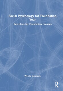 Front cover_Social Psychology for Foundation Year