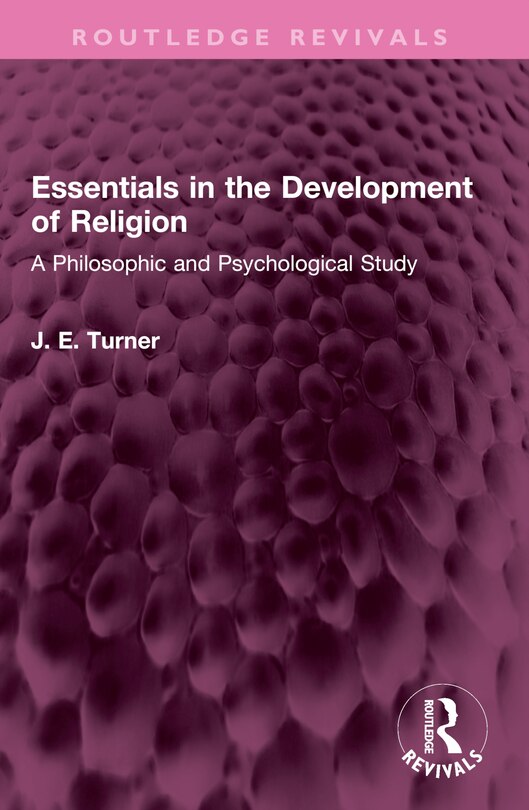 Front cover_Essentials in the Development of Religion