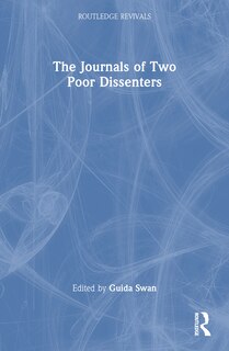 Couverture_Journals of Two Poor Dissenters
