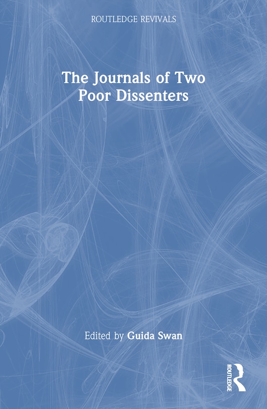 Couverture_Journals of Two Poor Dissenters