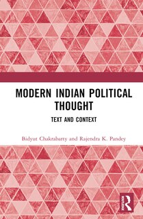 Front cover_Modern Indian Political Thought