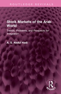 Front cover_Stock Markets of the Arab World