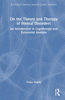 Couverture_On the Theory and Therapy of Mental Disorders