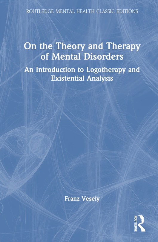 Couverture_On the Theory and Therapy of Mental Disorders