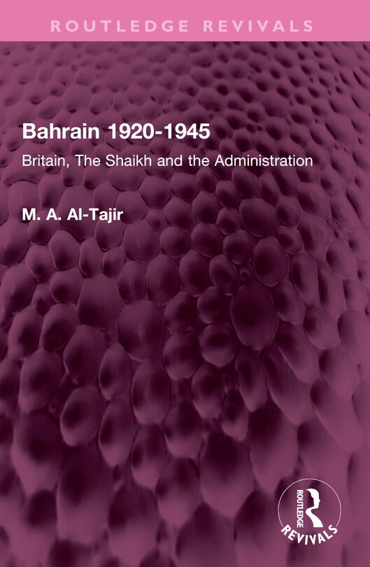 Couverture_Bahrain 1920-1945