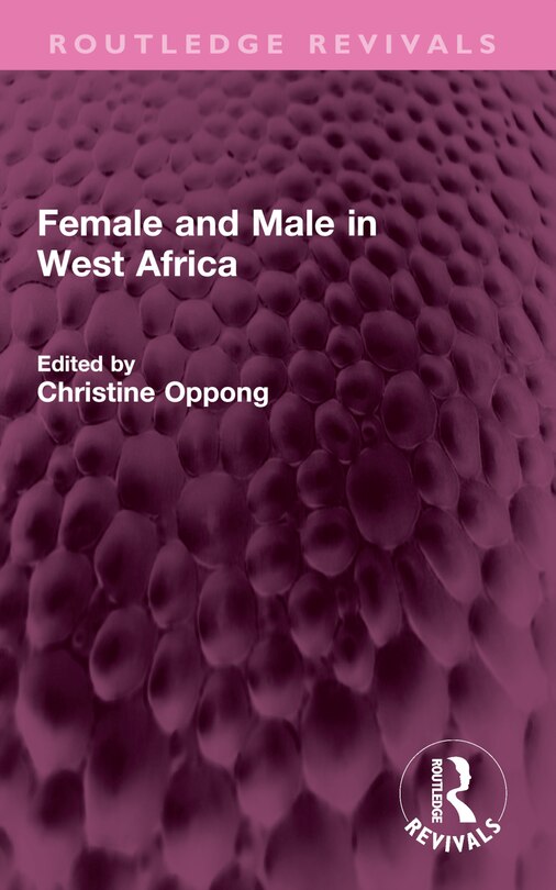 Front cover_Female and Male in West Africa