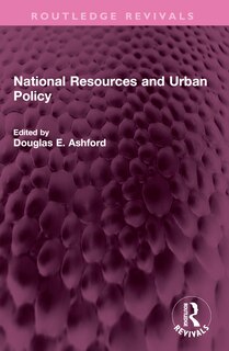Couverture_National Resources and Urban Policy