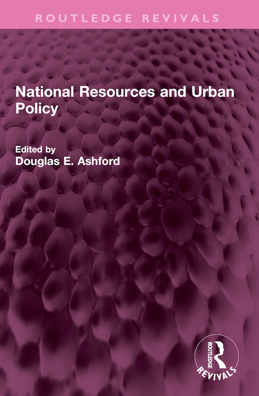 Couverture_National Resources and Urban Policy