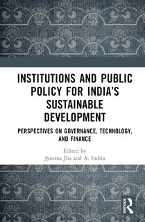 Front cover_Institutions and Public Policy for India's Sustainable Development