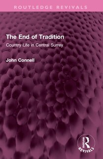 Front cover_The End of Tradition