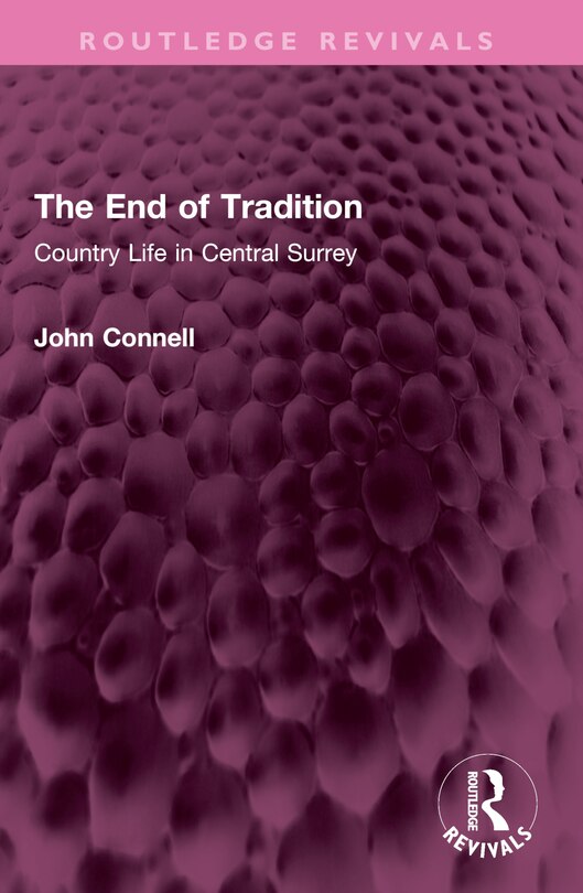 Front cover_The End of Tradition
