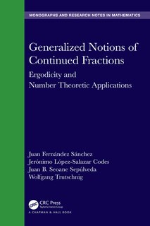 Couverture_Generalized Notions of Continued Fractions