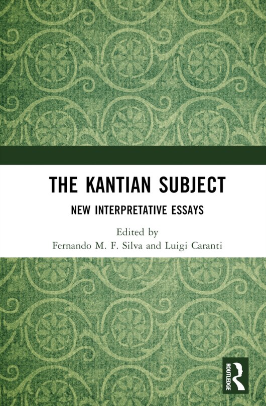 Front cover_The Kantian Subject