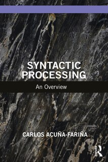 Front cover_Syntactic Processing