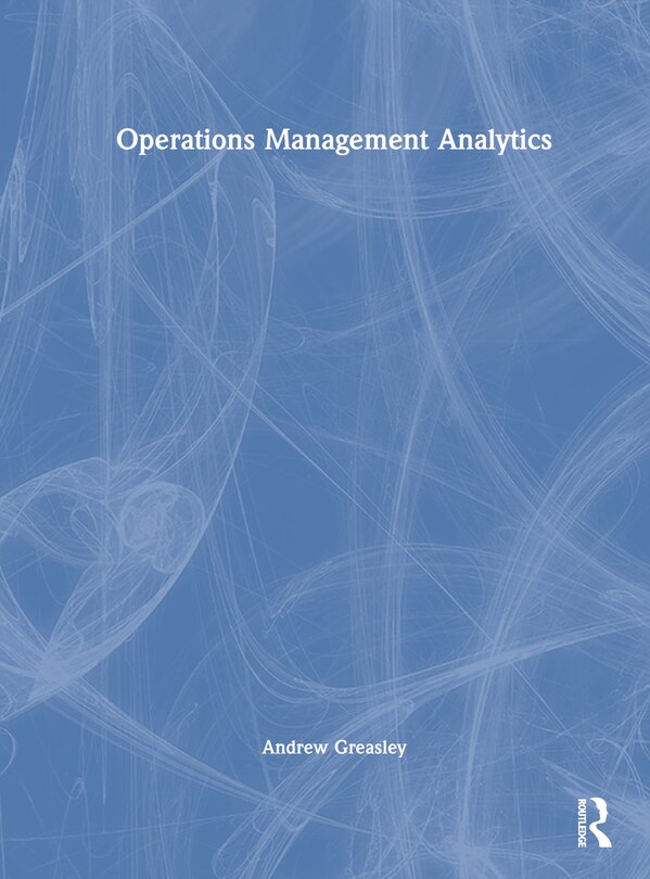 Front cover_Operations Management Analytics