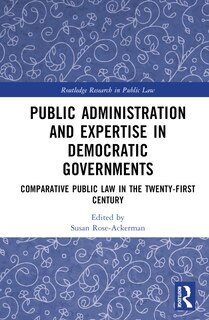 Couverture_Public Administration and Expertise in Democratic Governments