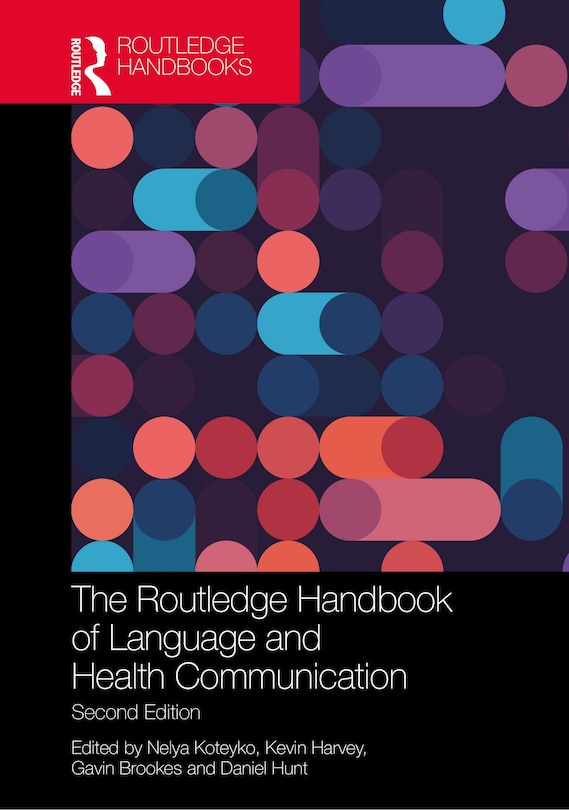 Couverture_The Routledge Handbook of Language and Health Communication