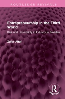 Couverture_Entrepreneurship in the Third World