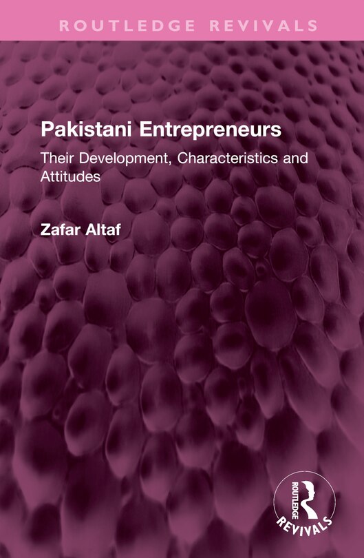 Front cover_Pakistani Entrepreneurs
