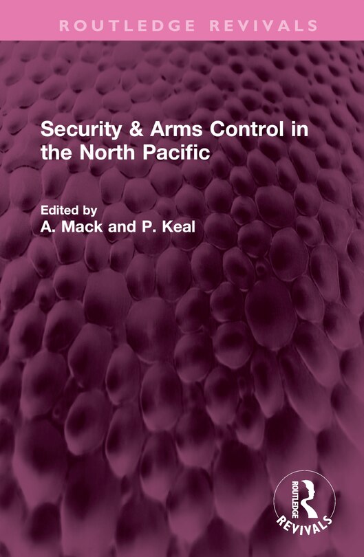 Front cover_Security and Arms Control in the North Pacific
