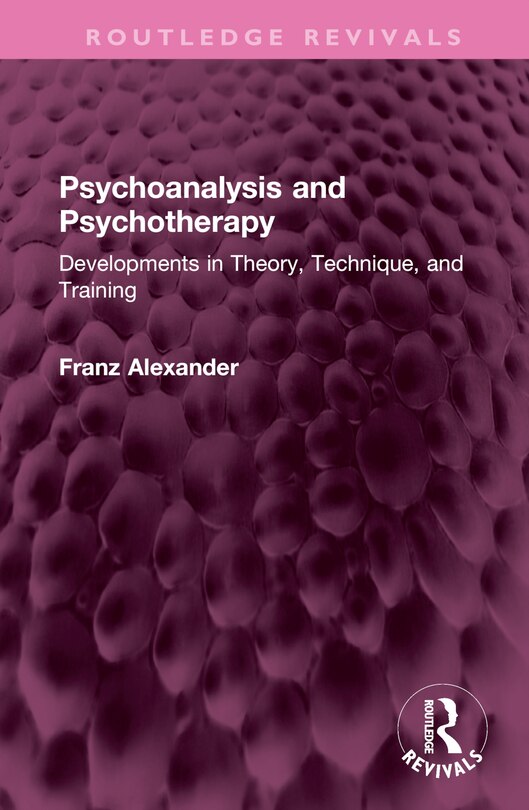 Couverture_Psychoanalysis and Psychotherapy