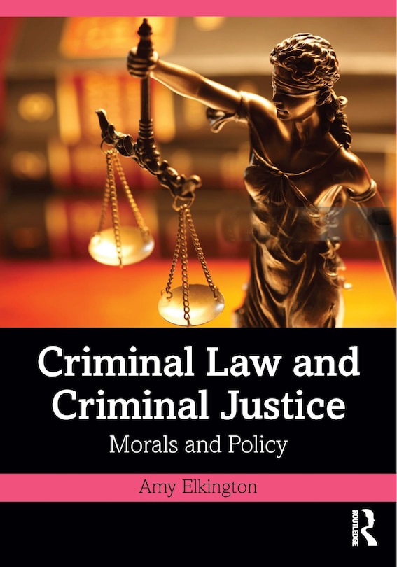 Front cover_Criminal Law and Criminal Justice