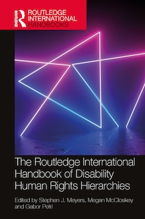 Couverture_Routledge International Handbook of Disability Human Rights Hierarchies