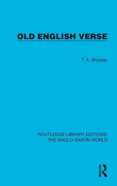 Front cover_Old English Verse
