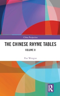 Front cover_The Chinese Rhyme Tables