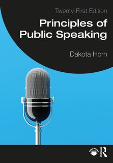 Front cover_Principles of Public Speaking