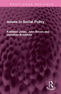 Front cover_Issues in Social Policy