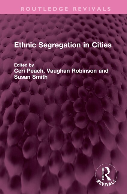 Front cover_Ethnic Segregation in Cities